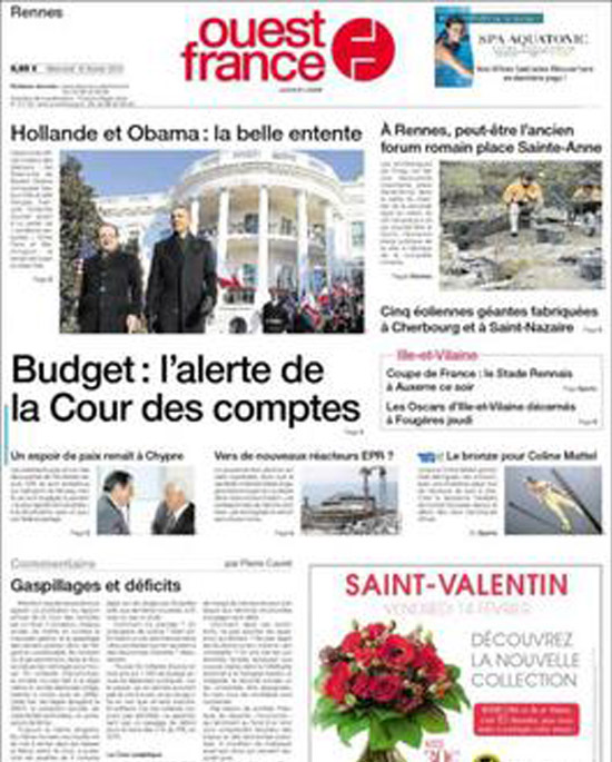 Ouest France magazine press coverage